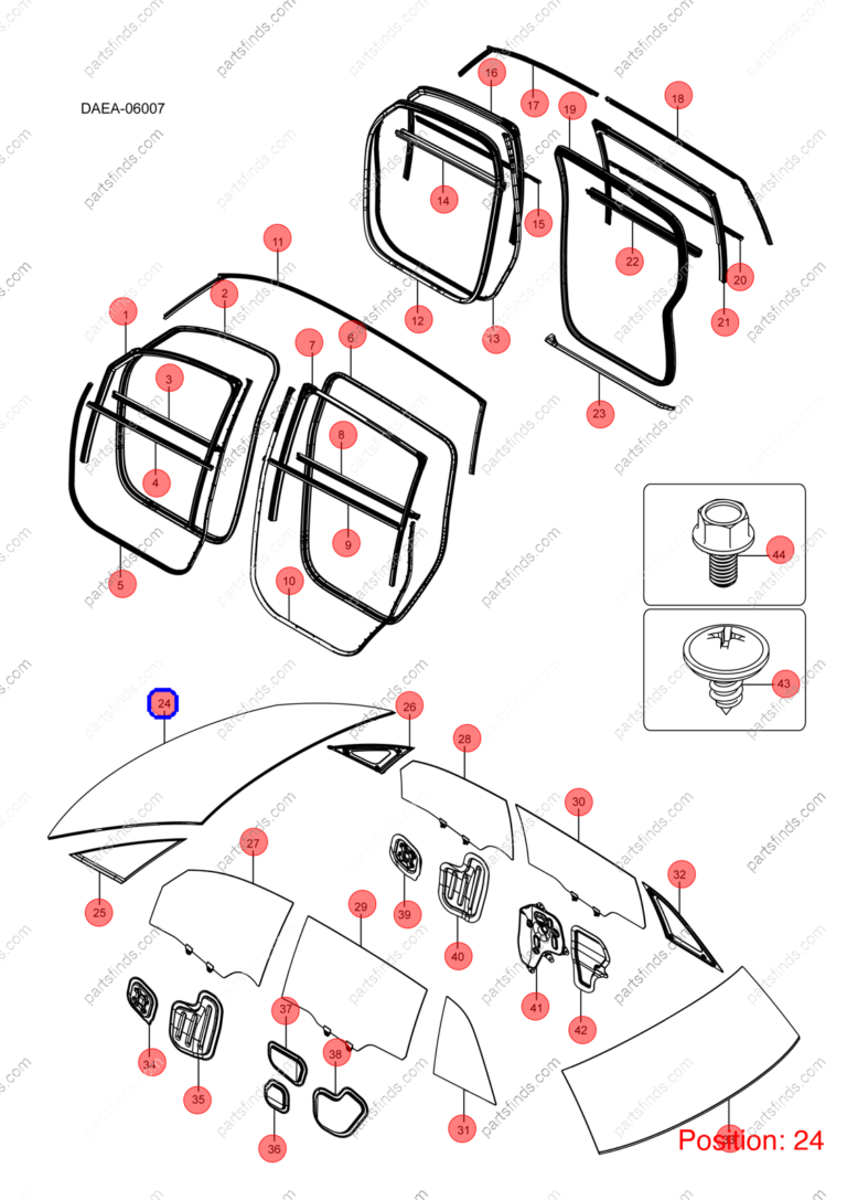 12835751-00|1283575100 | Windshield | BYD parts | DAEA-5206010 | DAEA5206010 | D1 EV | PartsFinds