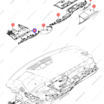 12957112-00|1295711200 | Steering column trim panel | BYD parts | STHA-5306200A-00A7 | STHA5306200A00A7 | Tang EV | PartsFinds