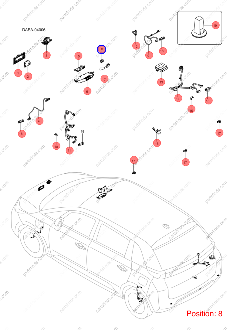13085152-00|1308515200 | Driving recorder | BYD parts | DAEA-3776900 | DAEA3776900 | D1 EV | PartsFinds