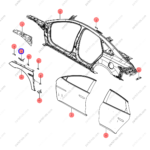 13091620-00|1309162000 | Fender Bracket | BYD parts | HC-5301621Q/77 | HC5301621Q77 | Han EV | PartsFinds