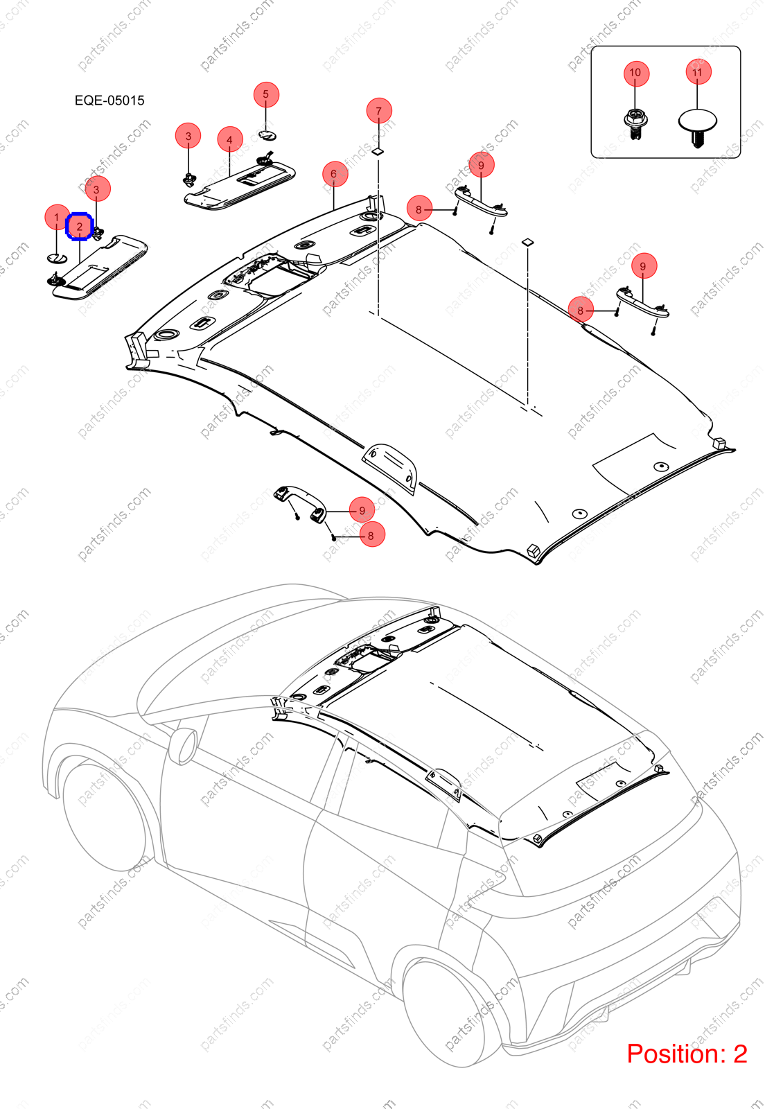 13127211-00|1312721100 | Sun visor | BYD parts | HAC-8204010B-00A7 | HAC8204010B00A7 | Dolphin EV | PartsFinds 13127211-00|1312721100 | Sun visor | BYD parts | HAC-8204010B-00A7 | HAC8204010B00A7 | Dolphin EV | PartsFinds