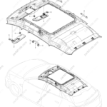 13127252-00|1312725200 | Sun visor | BYD parts | HAC-8204020B-00A7 | HAC8204020B00A7 | Dolphin EV | PartsFinds