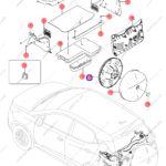 13148723-00|1314872300 | Spare tire cover base | BYD parts | SCF-6302280A-D1 | SCF6302280AD1 | Atto3 PRO EV | Yuan PRO EV | PartsFinds