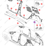 13151550-00|1315155000 | C-pillar trim panel | BYD parts | EM2E-5402330 | EM2E5402330 | Dolphin EV | PartsFinds