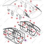 13167809-00|1316780900 | Door frame weatherstrip | BYD parts | SC2E-5407113 | SC2E5407113 | Atto3 PLUS EV | Yuan PLUS EV | PartsFinds