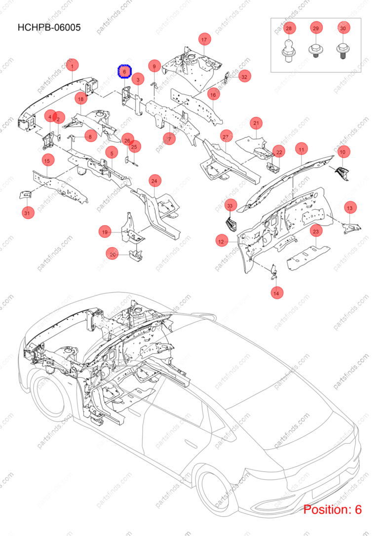 13187915-00|1318791500 | Bumper frame bracket | BYD parts | HCE-5301559A/77 | HCE5301559A77 | Han EV | PartsFinds