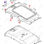13200418-00|1320041800 | Sun visor | BYD parts | SA2FC-8204010E | SA2FC8204010E | Atto3 PLUS EV | Yuan PLUS EV | PartsFinds