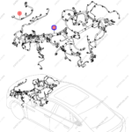 13202084-00|1320208400 | Engine wiring harness | BYD parts | HCEF-4011100C | HCEF4011100C | Han EV | PartsFinds