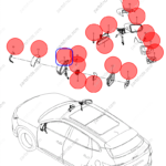 13205792-00|1320579200 | Reverse mirror assembly | BYD parts | SA3F-8202100S | SA3F8202100S | Song PLUS EV | PartsFinds