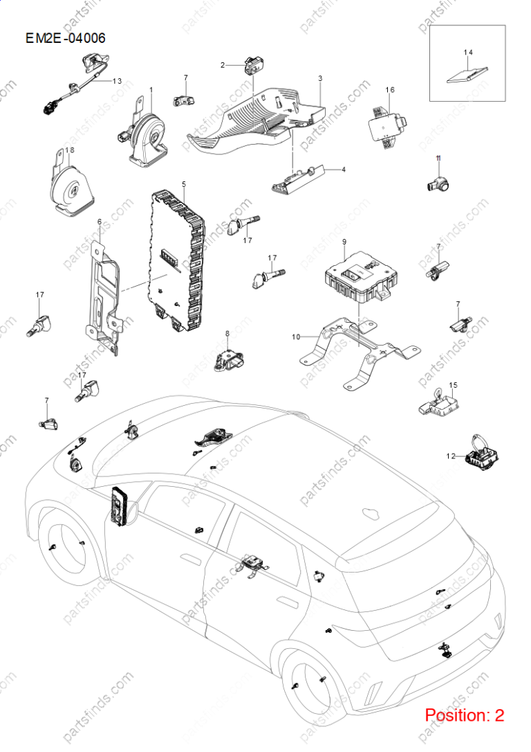 13218635-00|1321863500 | Driving recorder | BYD parts | ST-3776900A | ST3776900A | Han EV | Tang EV | Atto3 PRO EV | PartsFinds