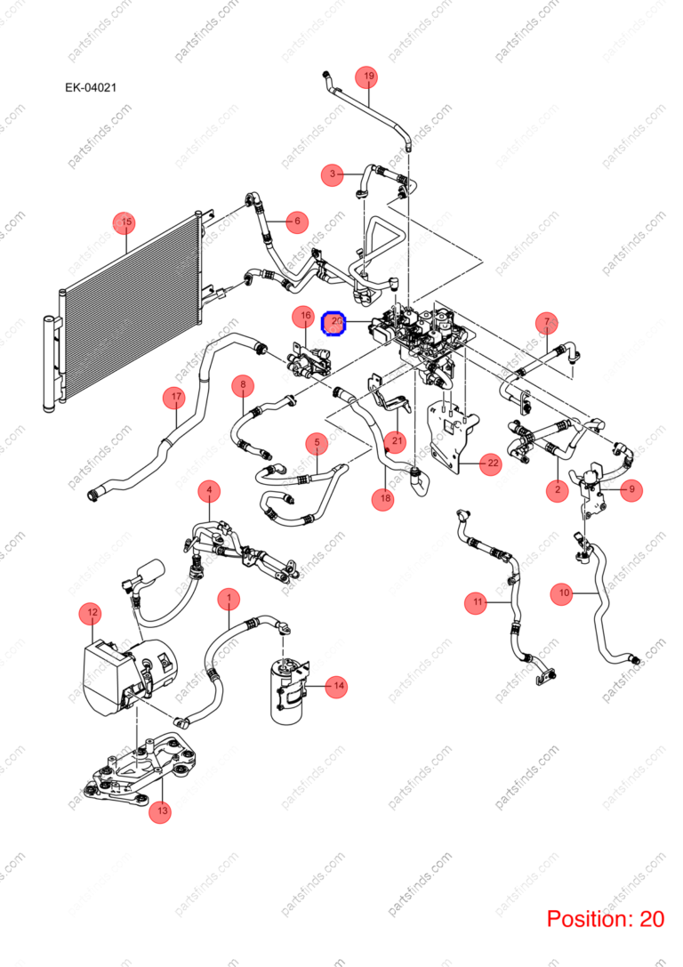 13329112-00|1332911200 | Heat pump assembly | BYD parts | EKEA-8109500 | EKEA8109500 | Seal EV | PartsFinds