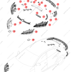13336770-00|1333677000 | Taillight | BYD parts | HCEF-4107001 | HCEF4107001 | Han EV | PartsFinds