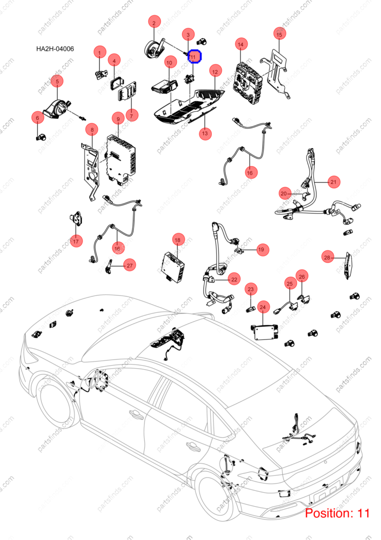 13343016-00|1334301600 | Driving recorder | BYD parts | ST-3776900B | ST3776900B | Han EV | Atto3 PRO EV | Yuan PRO EV | PartsFinds