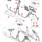 13355337-00|1335533700 | A-pillar trim panel | BYD parts | EM2E-5402110A | EM2E5402110A | Dolphin EV | PartsFinds