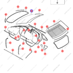 13363684-00|1336368400 | Windshield | BYD parts | HC-5206010N | HC5206010N | Han EV | PartsFinds