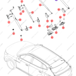13369008-00|1336900800 | Tailgate Lift Support | BYD parts | SA3F-6309512A | SA3F6309512A | Song PLUS EV | Song PLUS DM-i | PartsFinds