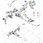 13378346-00|1337834600 | Instrument panel wiring harness | BYD parts | HCE-4003100E-D4 | HCE4003100ED4 | Han EV | PartsFinds
