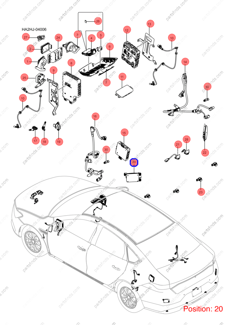 13379952-00|1337995200 | Lane change sensor | BYD parts | HA2HK-3603600A | HA2HK3603600A | KING DM-i | Chazor DM-i | Seal5 DM-i | PartsFinds