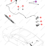 13386905-00|1338690500 | Tailgate Lift Support | BYD parts | HCHY-5606919A | HCHY5606919A | Han EV | PartsFinds