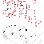 13403950-00|1340395000 | Lane change sensor | BYD parts | EKEB-3603600 | EKEB3603600 | Seal EV | PartsFinds