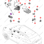 13431195-00|1343119500 | Shift lever trim panel | BYD parts | HA2E-1703040Q-Y1A9 | HA2E1703040QY1A9 | Atto3 PLUS EV | Yuan PLUS EV | PartsFinds