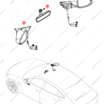 13442720-00|1344272000 | Reverse mirror assembly | BYD parts | EKEA-8202109A | EKEA8202109A | Seal EV | PartsFinds