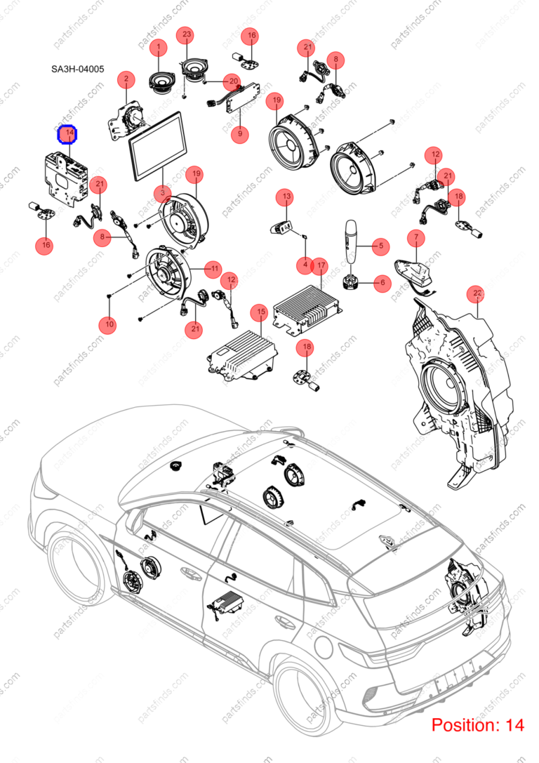 13453485-00|1345348500 | Multimedia computer | BYD parts | SA3H-7924200DY | SA3H7924200DY | Song PLUS DM-i | PartsFinds