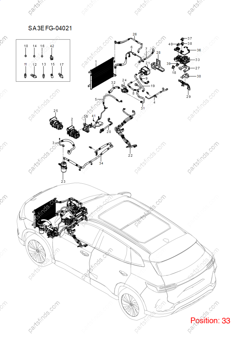 13481452-00|1348145200 | Heat pump assembly | BYD parts | MREB-8109500 | MREB8109500 | Song PLUS EV | DENZA D9 EV | PartsFinds