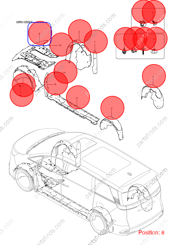 13494991-00|1349499100 | Engine lower guard plate | BYD parts | MRHB-3102310 | MRHB3102310 | DENZA D9 DM-i | DENZA D9 PHEV | DENZA D9 Hybrid | PartsFinds