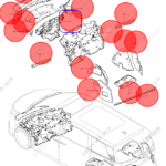 13501046-00|1350104600 | Firewall insulation cotton | BYD parts | MRHB-5310121 | MRHB5310121 | DENZA D9 DM-i | DENZA D9 PHEV | DENZA D9 Hybrid | PartsFinds
