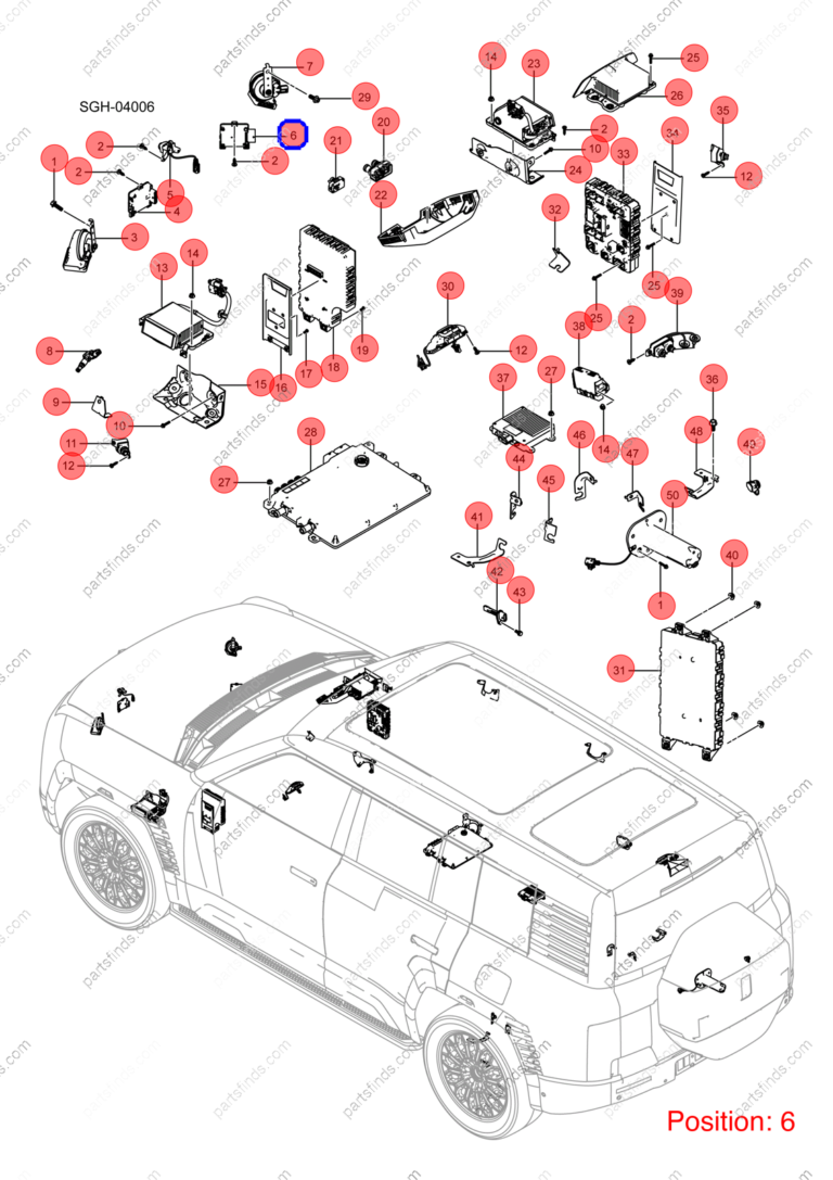 13537389-00|1353738900 | Lane change sensor | BYD parts | SGH-3602700 | SGH3602700 | YANGWANG U8 | YANGWANG U8 PHEV | YANGWANG U8 HYBRID | PartsFinds