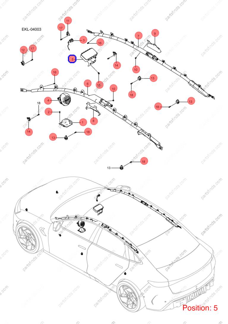 13552280-00|1355228000 | Side airbag | BYD parts | EKEA-5820200-Y1 | EKEA5820200Y1 | Seal EV | PartsFinds