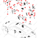 13562119-00|1356211900 | Driving recorder | BYD parts | STEX-3776940 | STEX3776940 | Han EV | Tang EV | Seal EV | PartsFinds