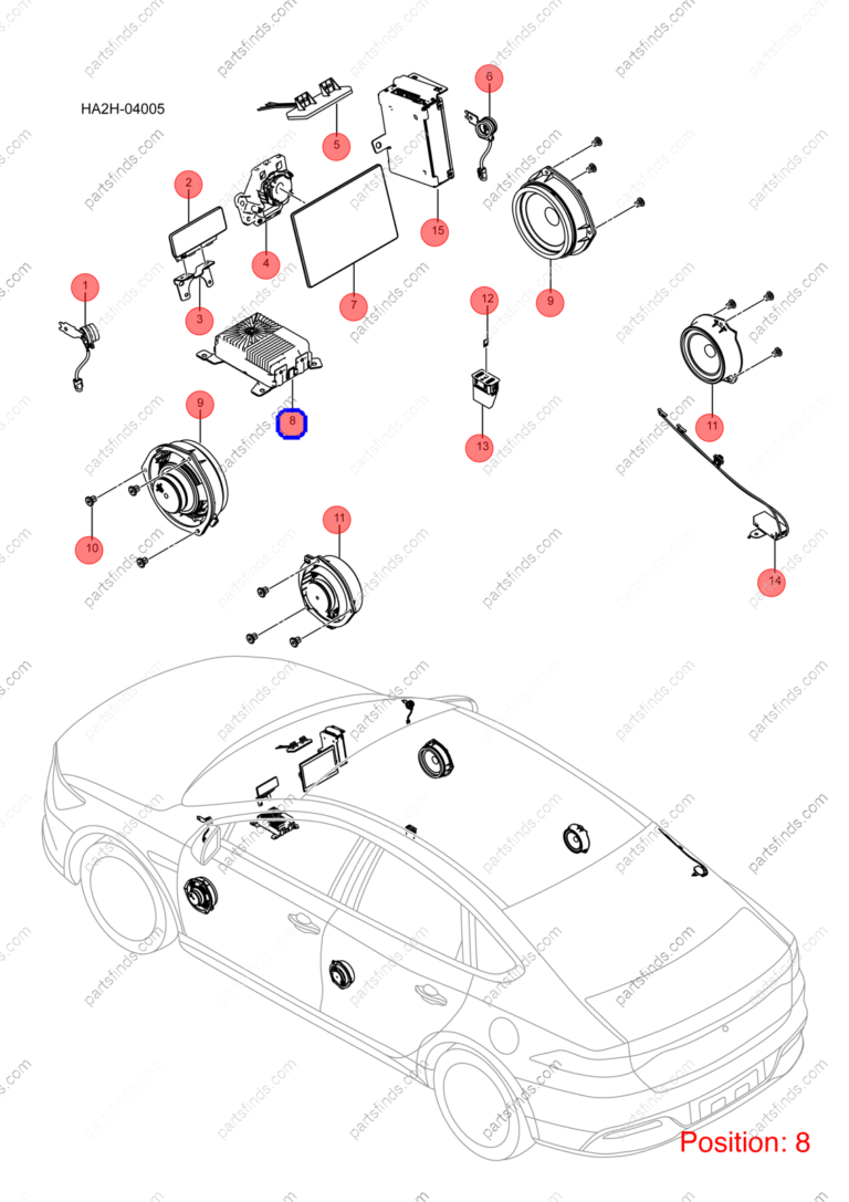 13562140-00|1356214000 | Multimedia computer | BYD parts | HA2HF-7924200CY-F1 | HA2HF7924200CYF1 | Qin PLUS DM-i | PartsFinds