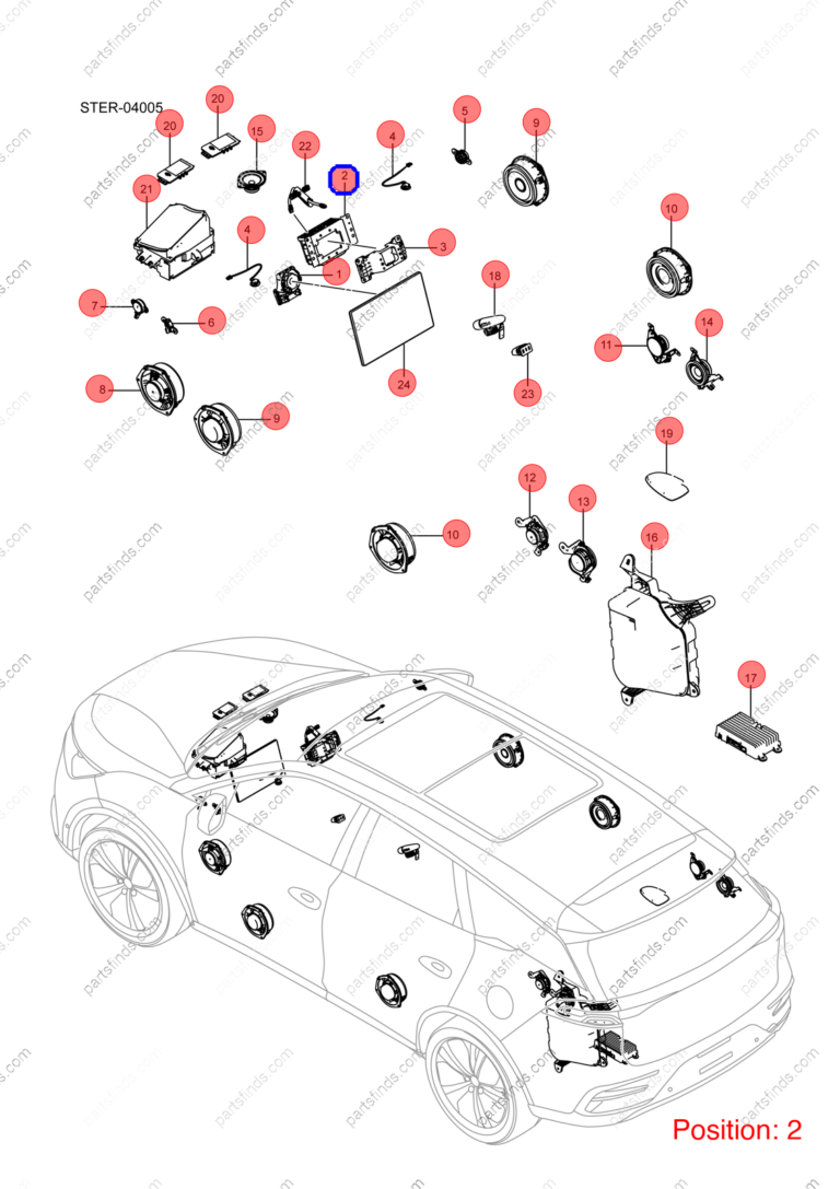 13562168-00|1356216800 | Multimedia computer | BYD parts | STER-7924200DE-F1 | STER7924200DEF1 | Tang EV | PartsFinds