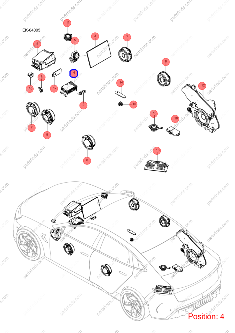 13585944-00|1358594400 | Multimedia computer | BYD parts | EKEA-7924200FM | EKEA7924200FM | Seal EV | PartsFinds