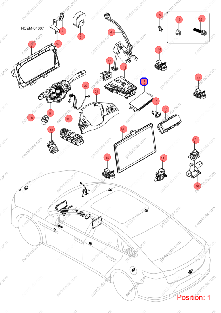 13585985-00|1358598500 | Wireless charger | BYD parts | SA2HG-3725200B | SA2HG3725200B | Han EV | Tang EV | Atto3 PLUS EV | PartsFinds