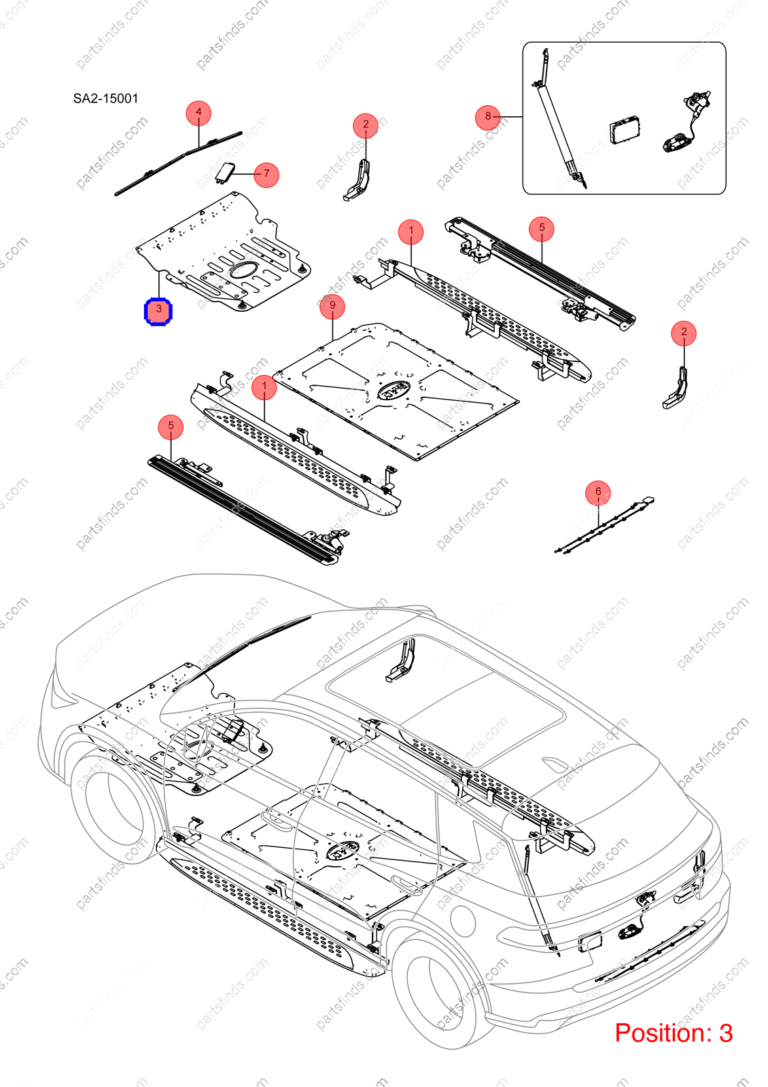 13592238-00|1359223800 | Engine lower guard plate | BYD parts | PartsFinds