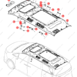 13606469-00|1360646900 | Sun visor | BYD parts | MRHB-8204020-00HBD | MRHB820402000HBD | DENZA D9 EV | DENZA D9 DM-i | DENZA D9 PHEV | PartsFinds