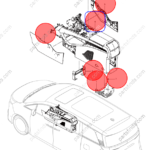 13615095-00|1361509500 | Armrest box | BYD parts | MRHB-5305100A-00HBD | MRHB5305100A00HBD | DENZA D9 EV | DENZA D9 DM-i | DENZA D9 PHEV | PartsFinds
