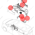 13615099-00|1361509900 | Drink holder | BYD parts | MRHB-5305200-00BX | MRHB530520000BX | DENZA D9 EV | DENZA D9 DM-i | DENZA D9 PHEV | PartsFinds