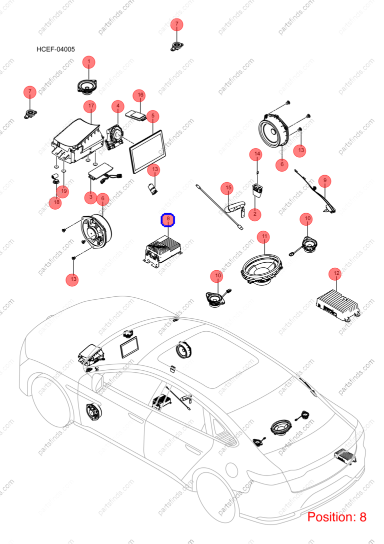 13619941-00|1361994100 | Multimedia computer | BYD parts | HCHX-7924200DE-E4 | HCHX7924200DEE4 | Han EV | PartsFinds