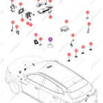 13626988-00|1362698800 | Lane change sensor | BYD parts | SA3HJ-3603600 | SA3HJ3603600 | Song PLUS EV | PartsFinds