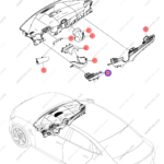 13658388-00|1365838800 | Instrument panel trim | BYD parts | EKEA-5306150B-00YAX | EKEA5306150B00YAX | Seal EV | PartsFinds
