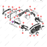 13667708-00|1366770800 | Main beam outer panel | BYD parts | SA3H-5301560/70 | SA3H530156070 | Song PLUS EV | Song PLUS DM-i | PartsFinds