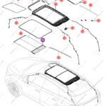 13713312-00|1371331200 | Sunroof sunshade | BYD parts | ST-5703130C | ST5703130C | Tang EV | PartsFinds