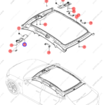 13714574-00|1371457400 | Sun visor | BYD parts | HC-8204010A-D1 | HC8204010AD1 | Seal EV | PartsFinds