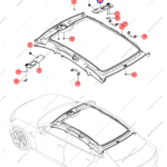 13714586-00|1371458600 | Sun visor | BYD parts | HC-8204020A-D2 | HC8204020AD2 | Seal EV | PartsFinds