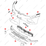 13760211-00|1376021100 | Bumper Trim | BYD parts | EKEB-2803121/30-00YAZ | EKEB28031213000YAZ | Seal EV | PartsFinds