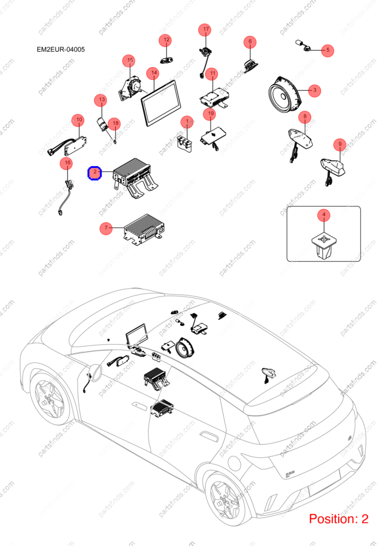 13785367-00|1378536700 | Multimedia computer | BYD parts | EM2EY-7924200HK | EM2EY7924200HK | Dolphin EV | PartsFinds
